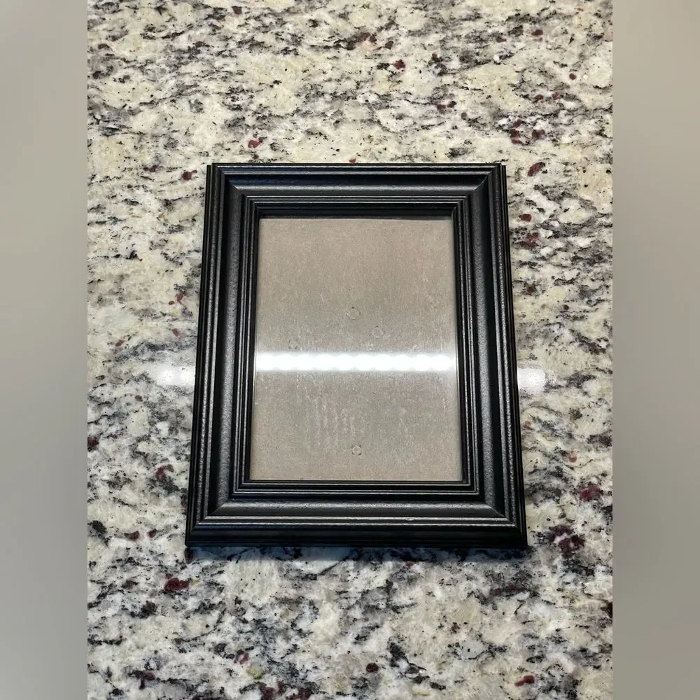 Elegant Black Free Standing Photo Frame
